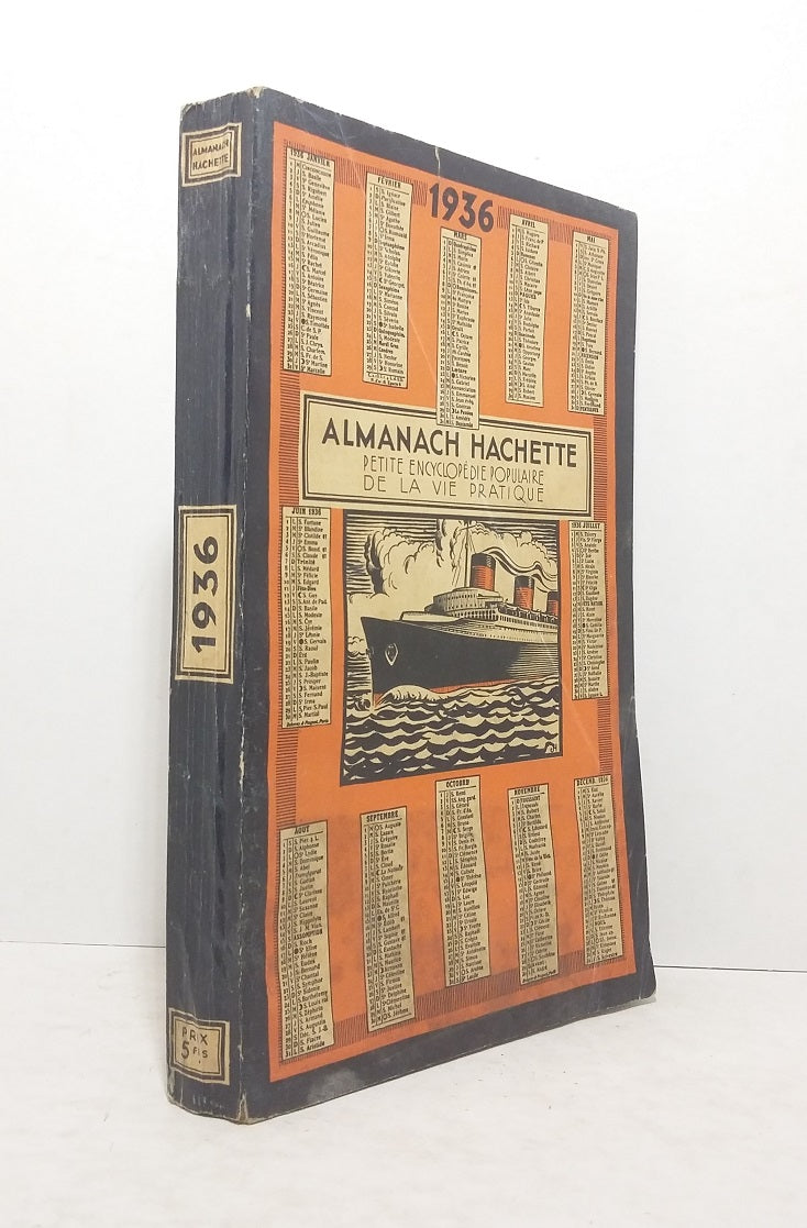 Almanach Hachette 1936.