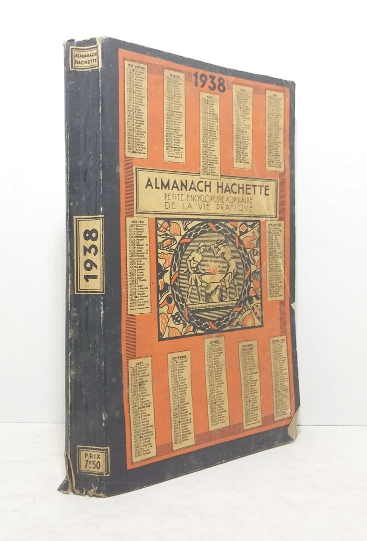 Almanach Hachette 1938.