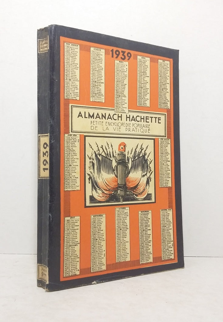 Almanach Hachette 1939.