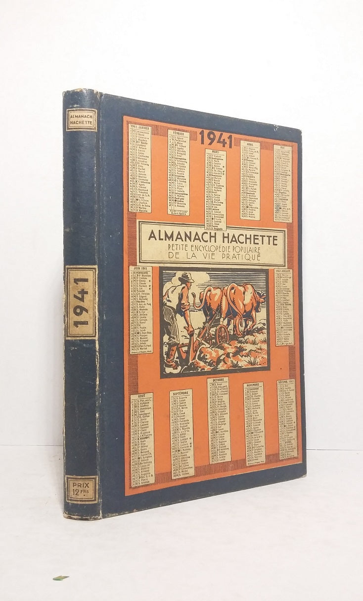 Almanach Hachette 1941.