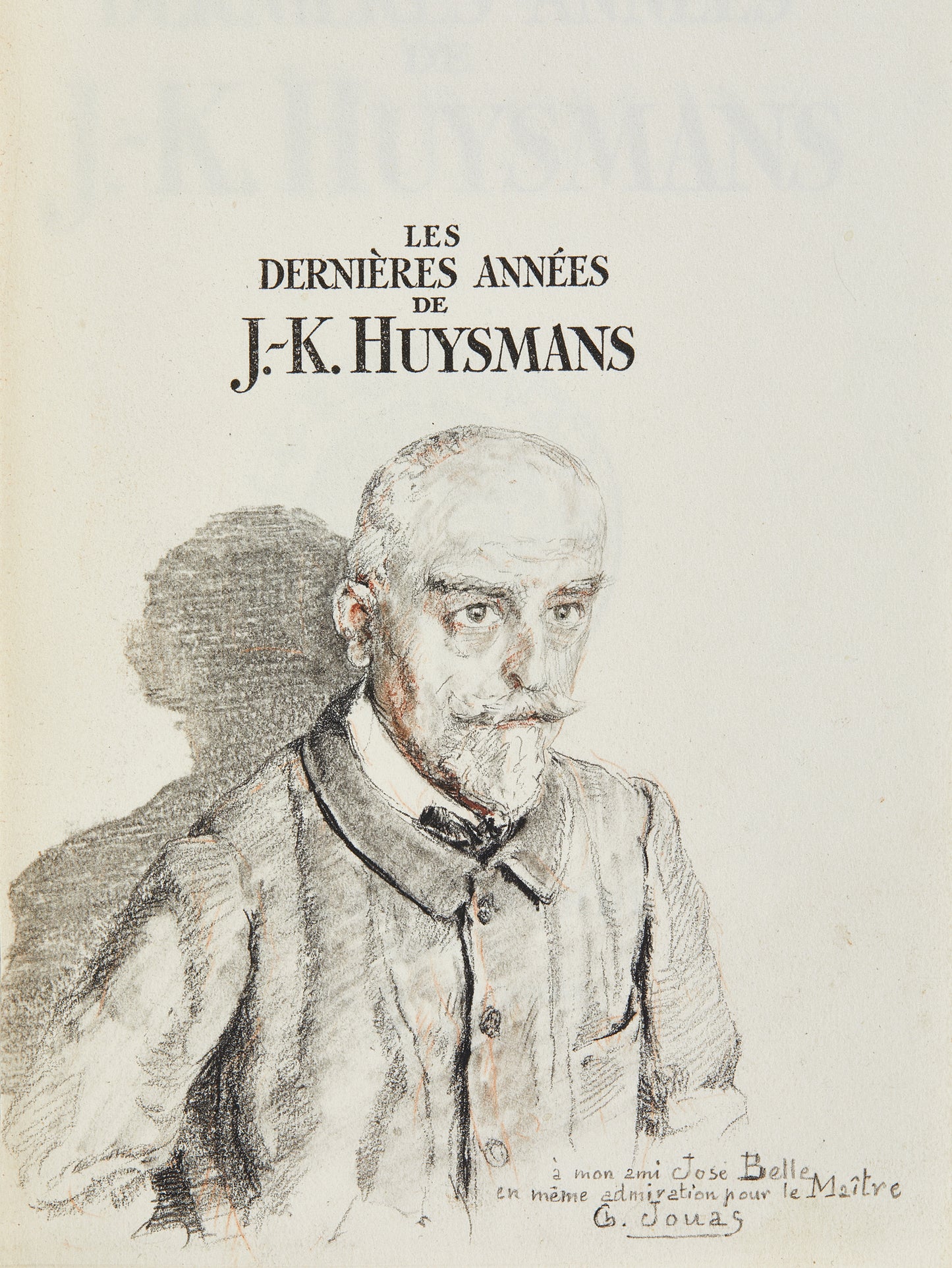 Les dernières années de J.-K. Huysmans