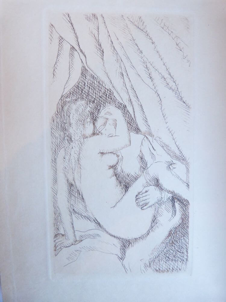 A une courtisane. Poème inédit publié d'après le manuscrit original et orné de huit eaux-fortes par Creixams.