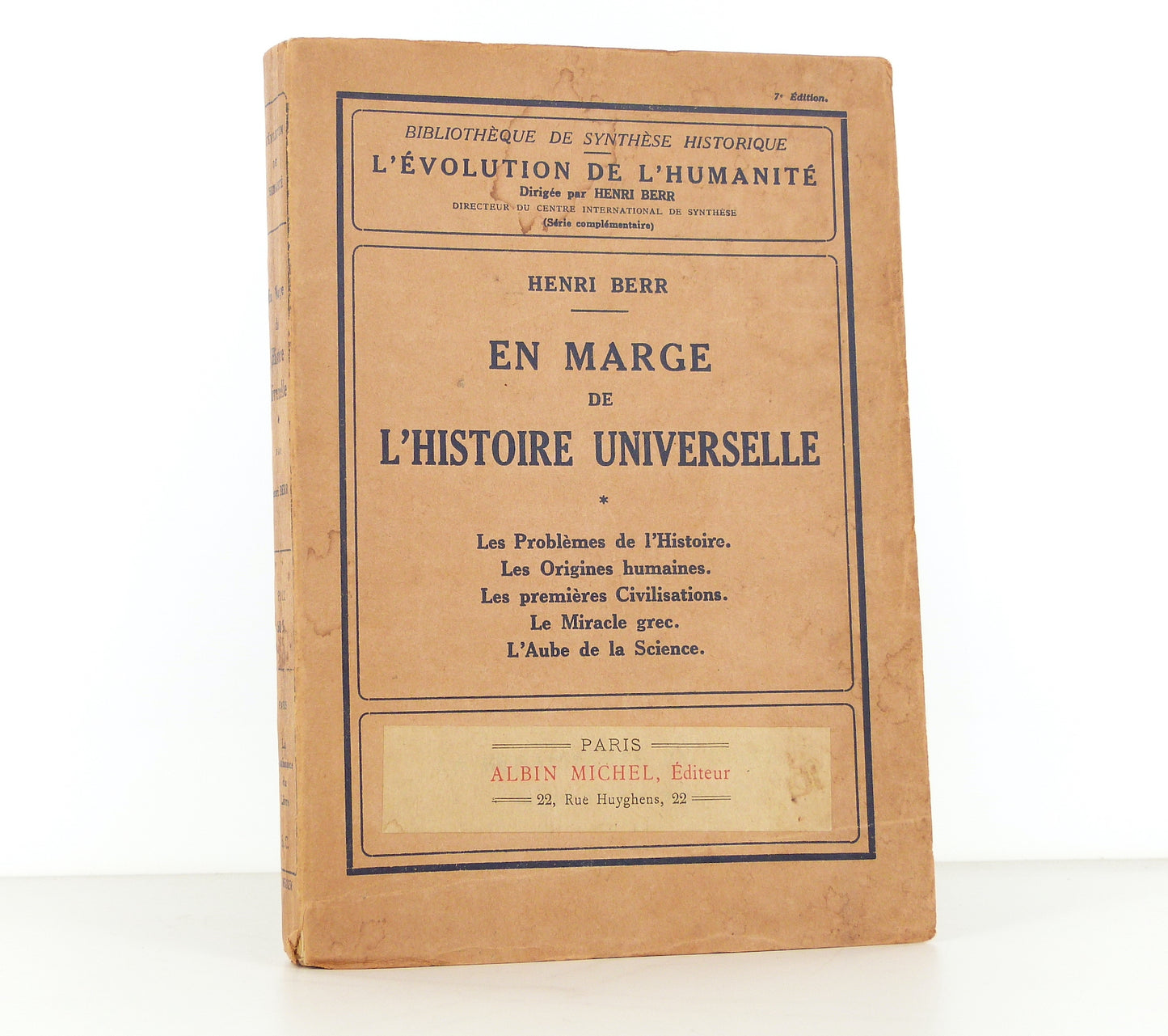 En marge de l'histoire universelle