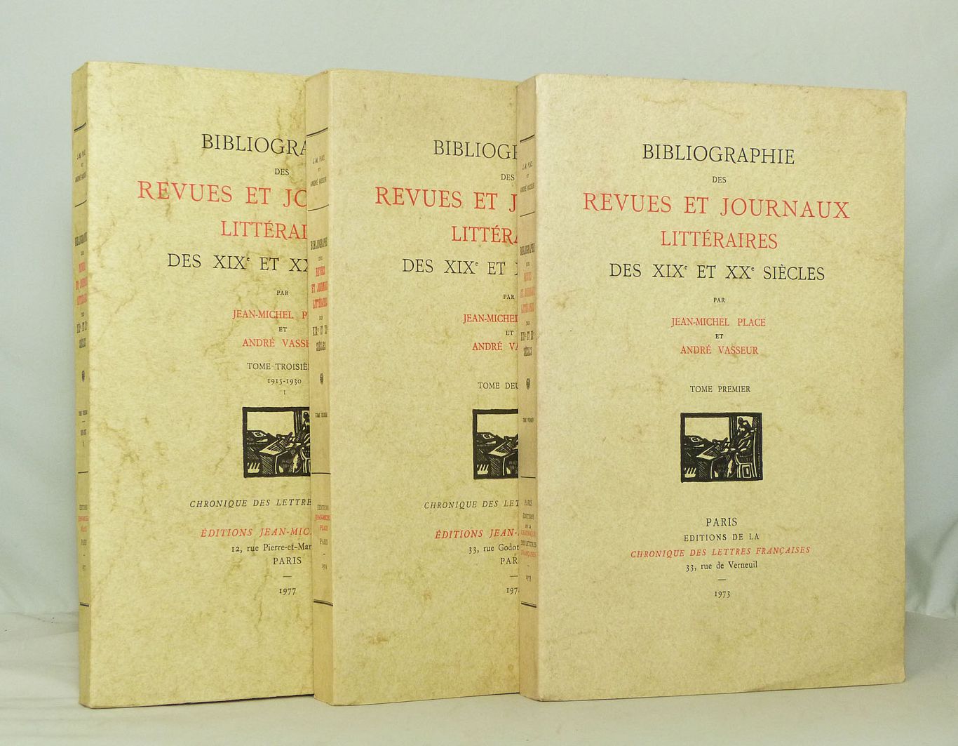 Bibliography of Literary Journals and Newspapers of the 19th and 20th Centuries