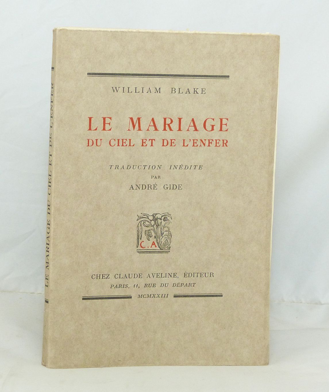Le mariage du ciel et de l'enfer