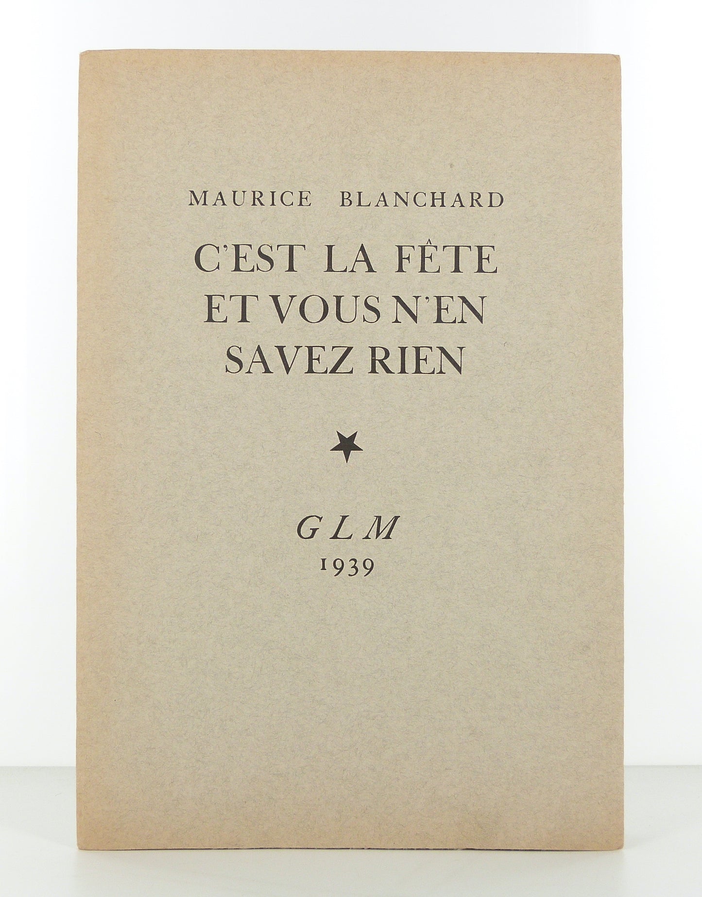C'est la fête et vous n'en savez rien