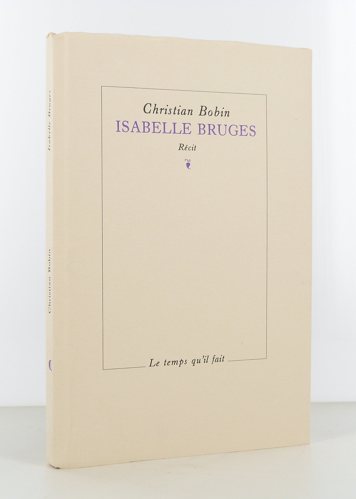 Isabelle Bruges. Récit.