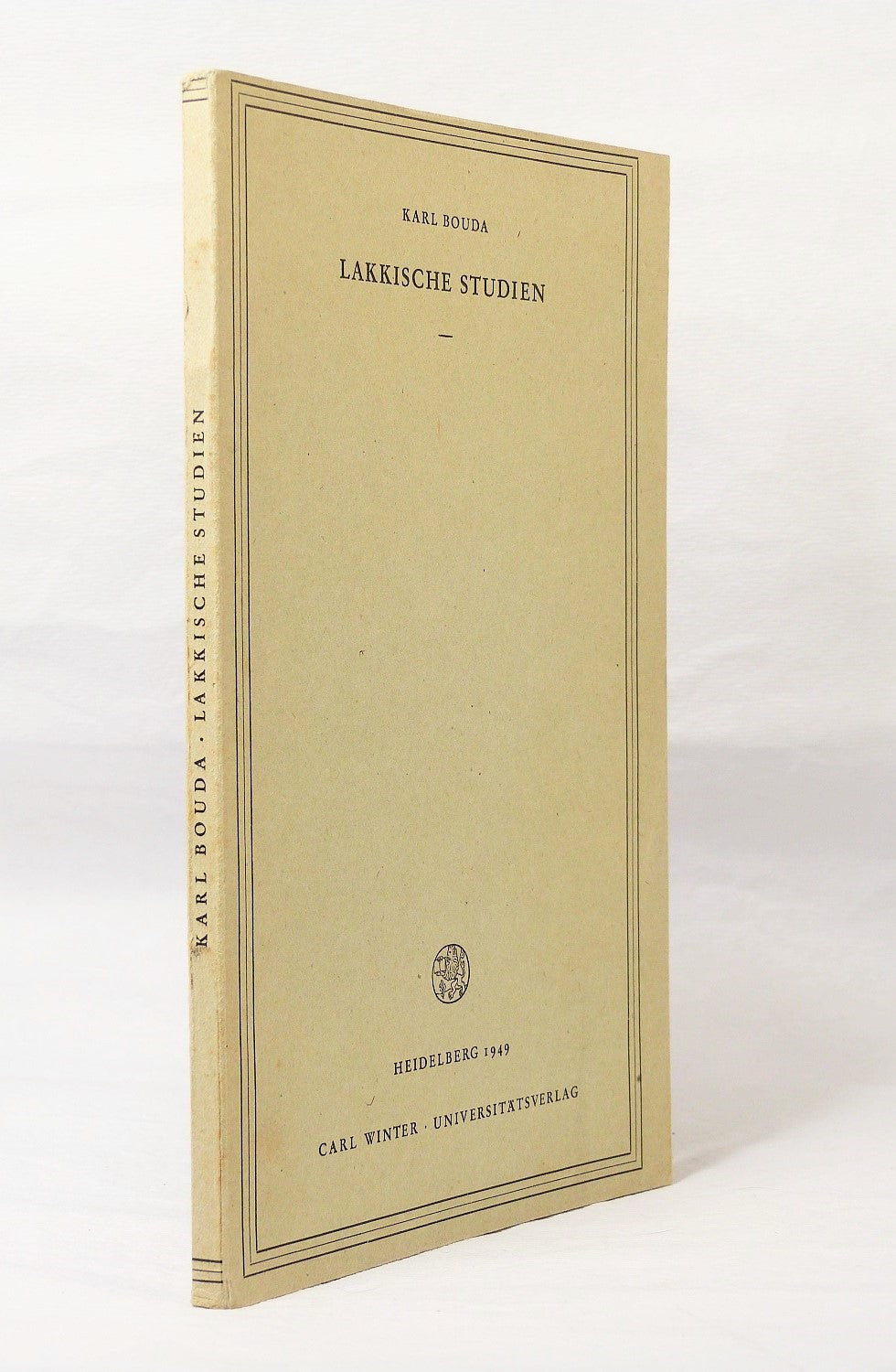 Lakkische Studien