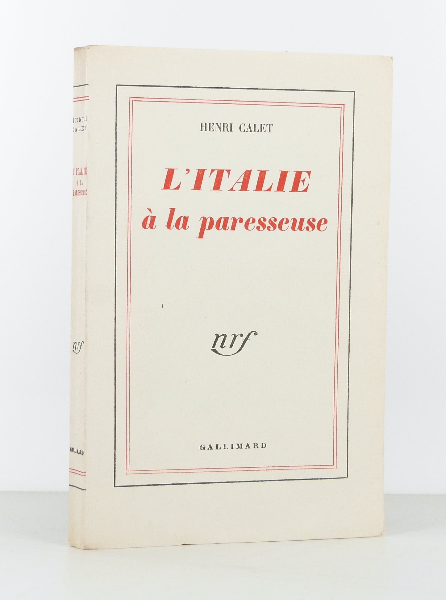 L'Italie à la paresseuse