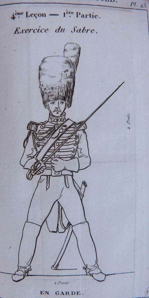 Ordinance on the Exercise and Evolutions of Cavalry of 6 December 1829. Parts One and Three.
