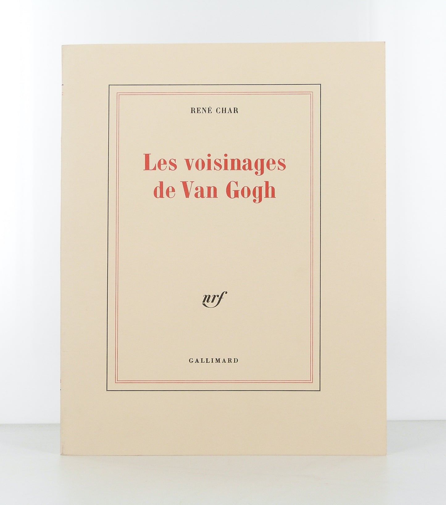 Les voisinages de Van Gogh