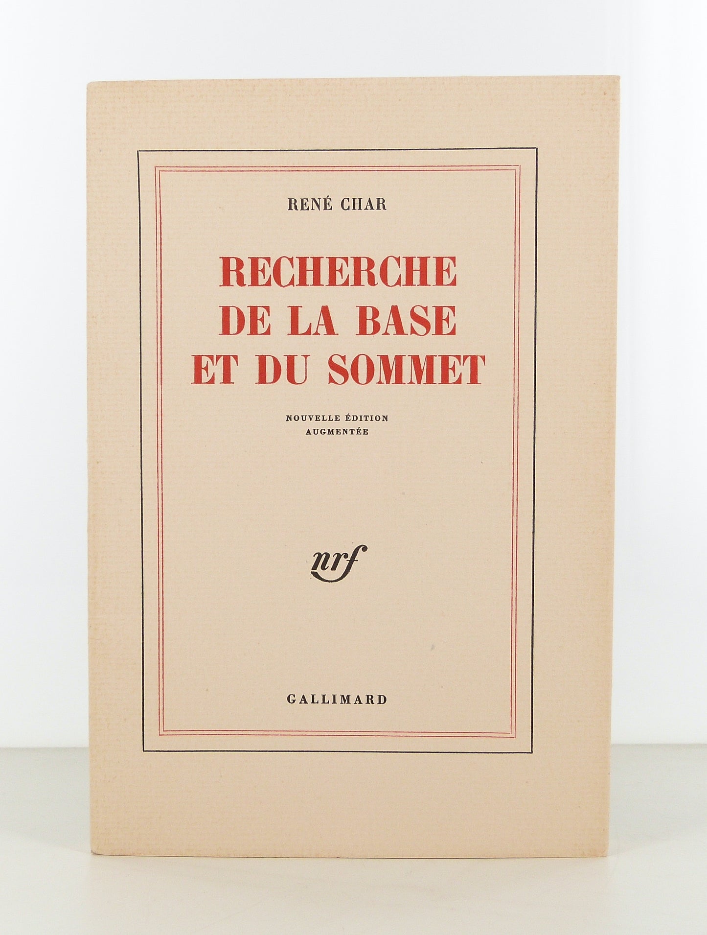 Recherche de la base et du sommet.