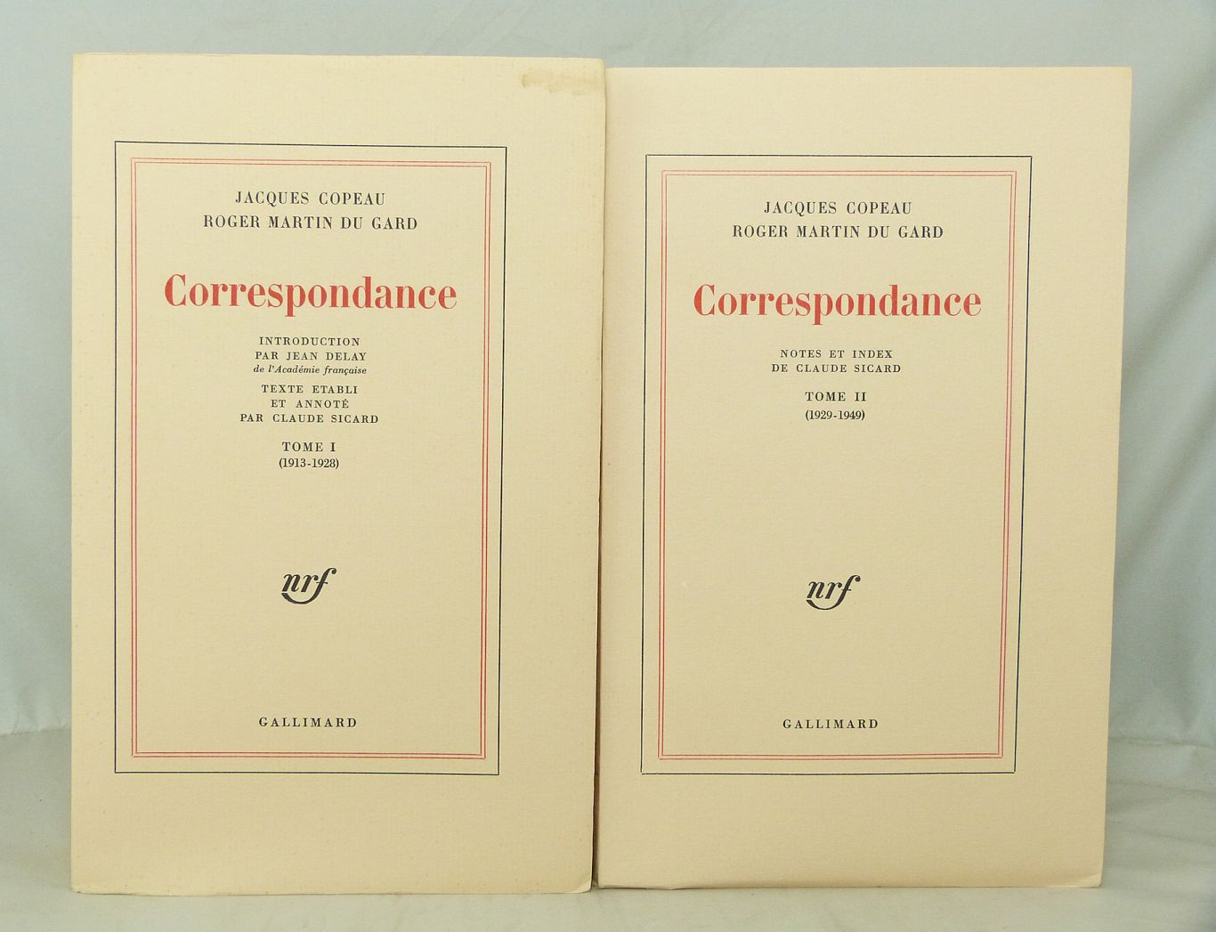 Correspondance.