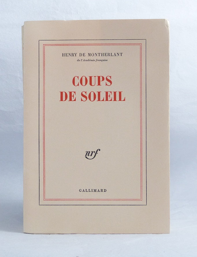 Coups de soleil