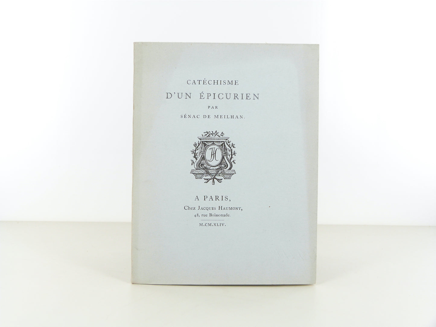 Catéchisme d'un épicurien