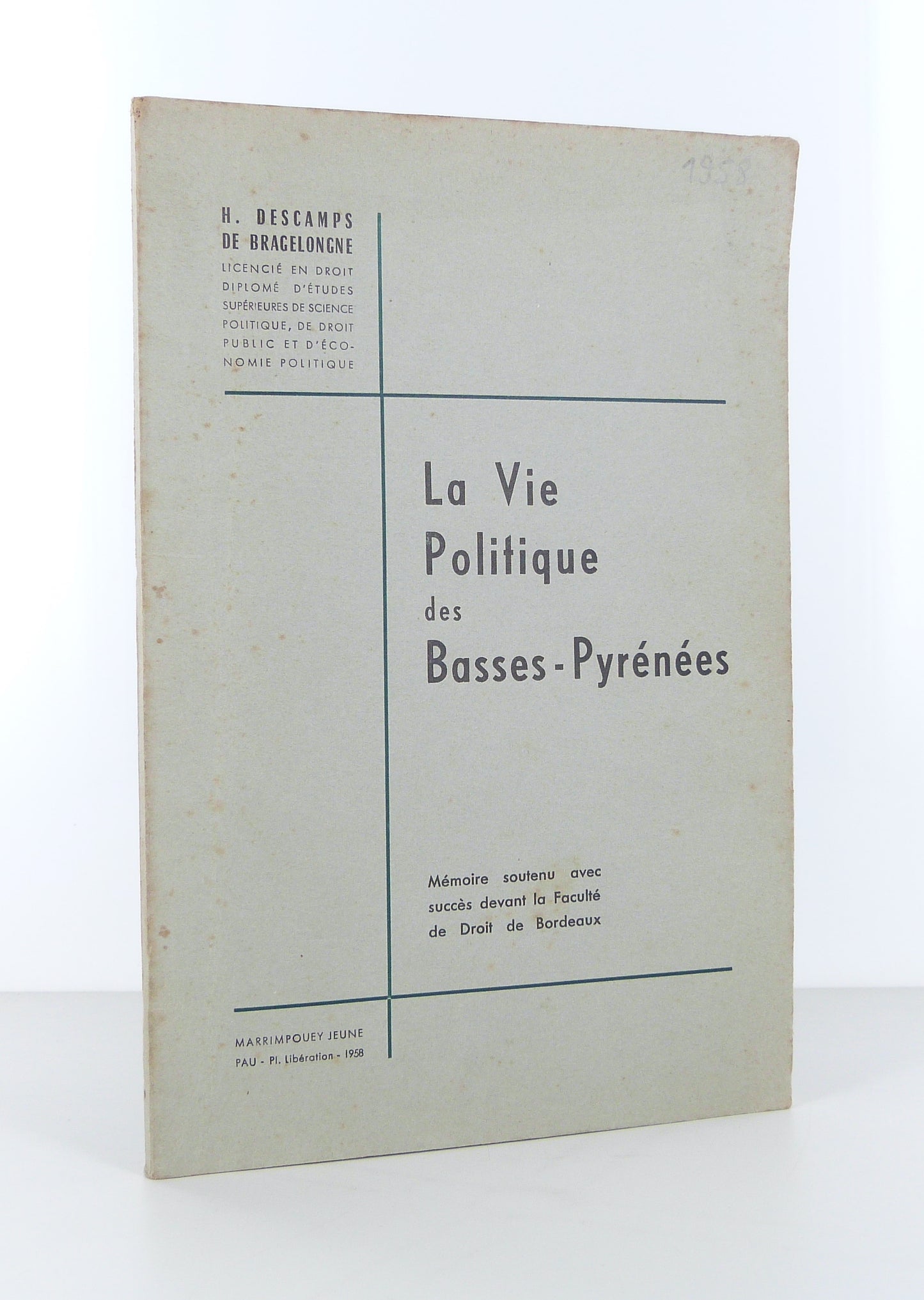 Political life in the Basses-Pyrénées