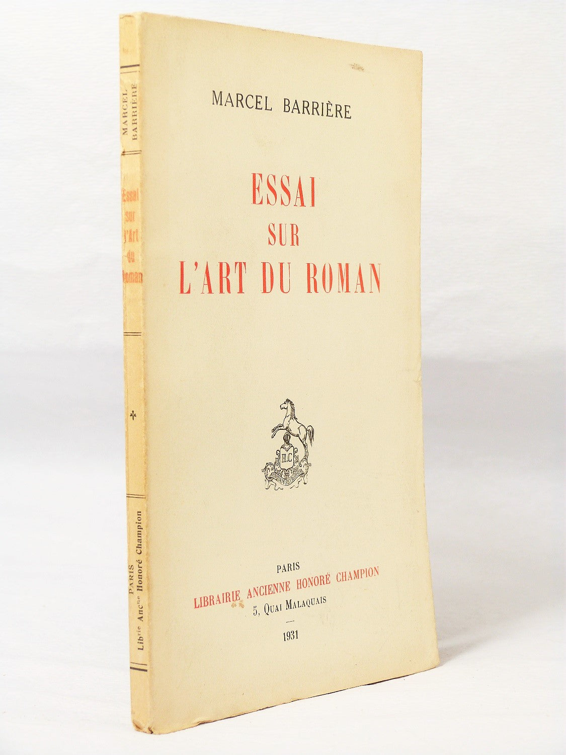 Essai sur l' art du roman