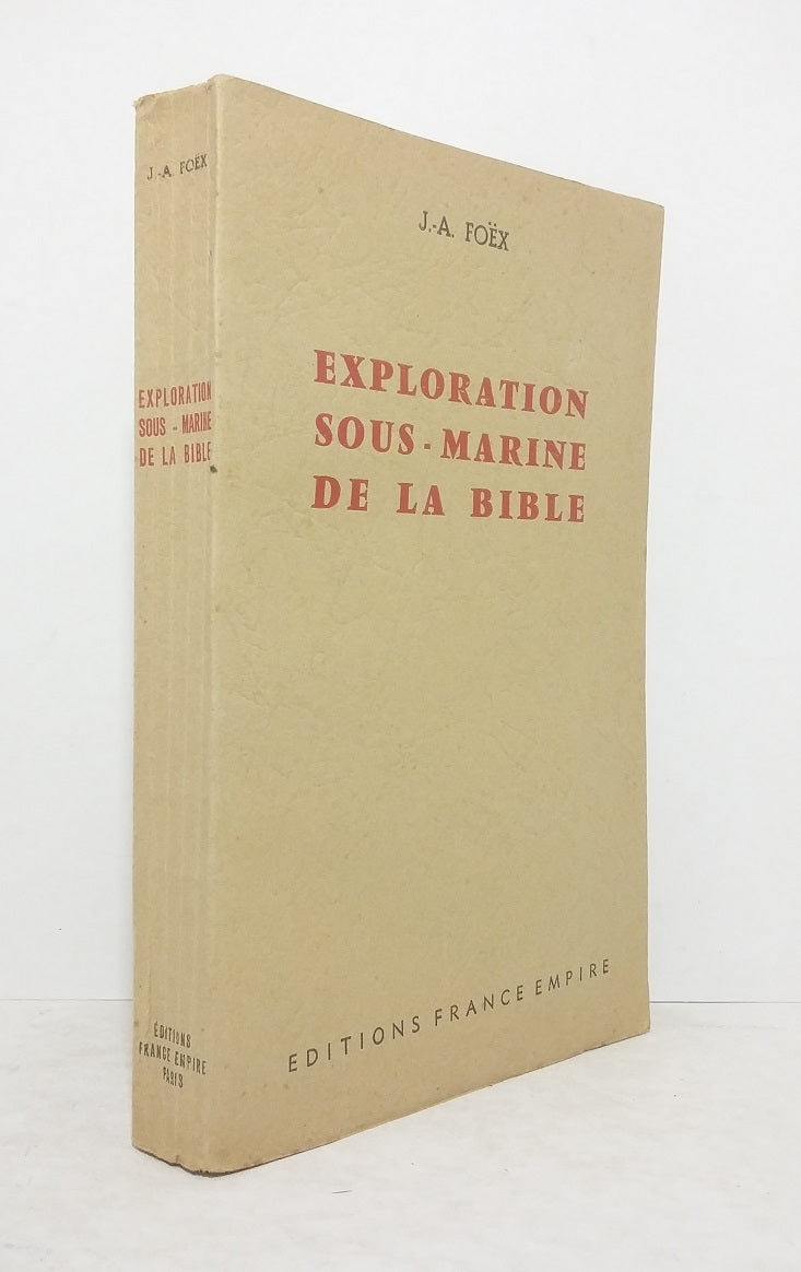 Exploration sous-marine de la Bible