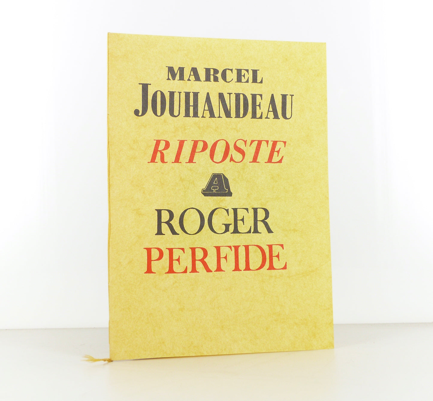 Response to Roger Perfide