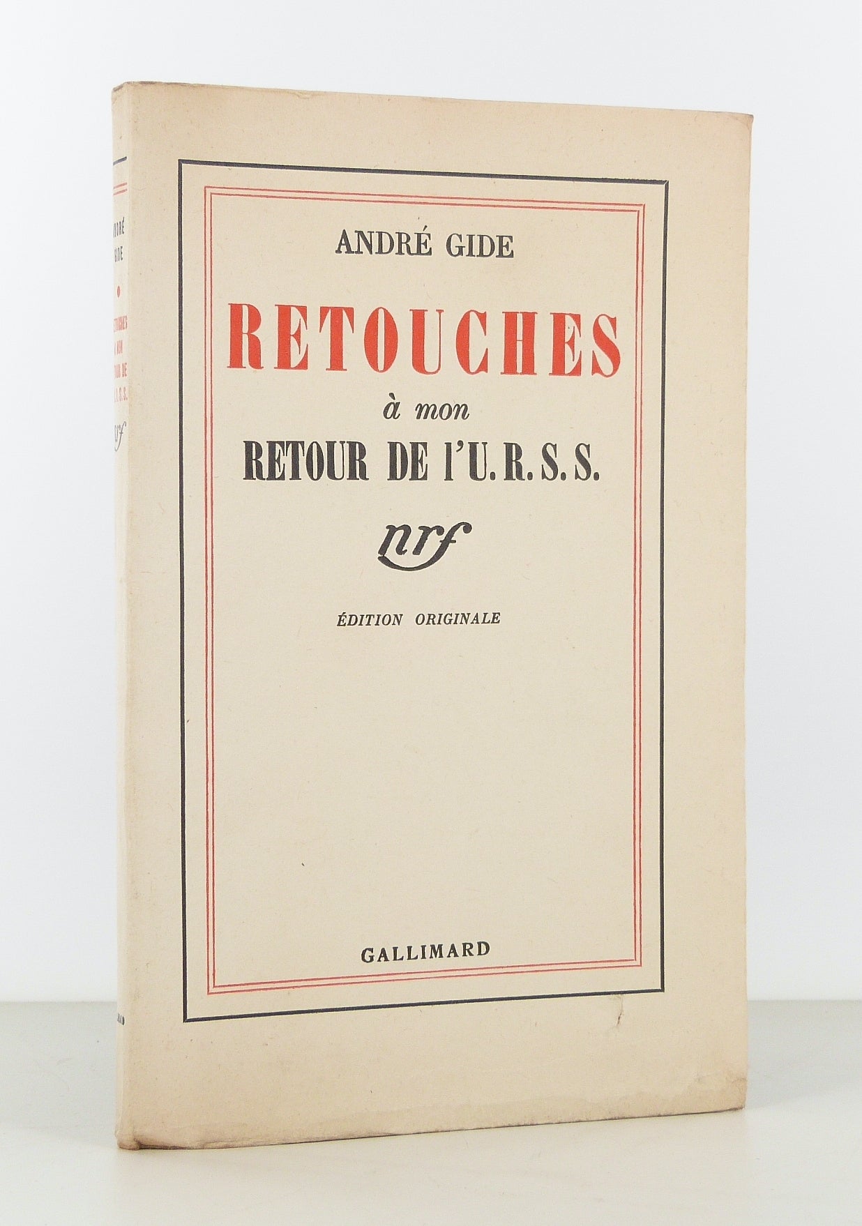 Retouches à mon retour de l'URSS