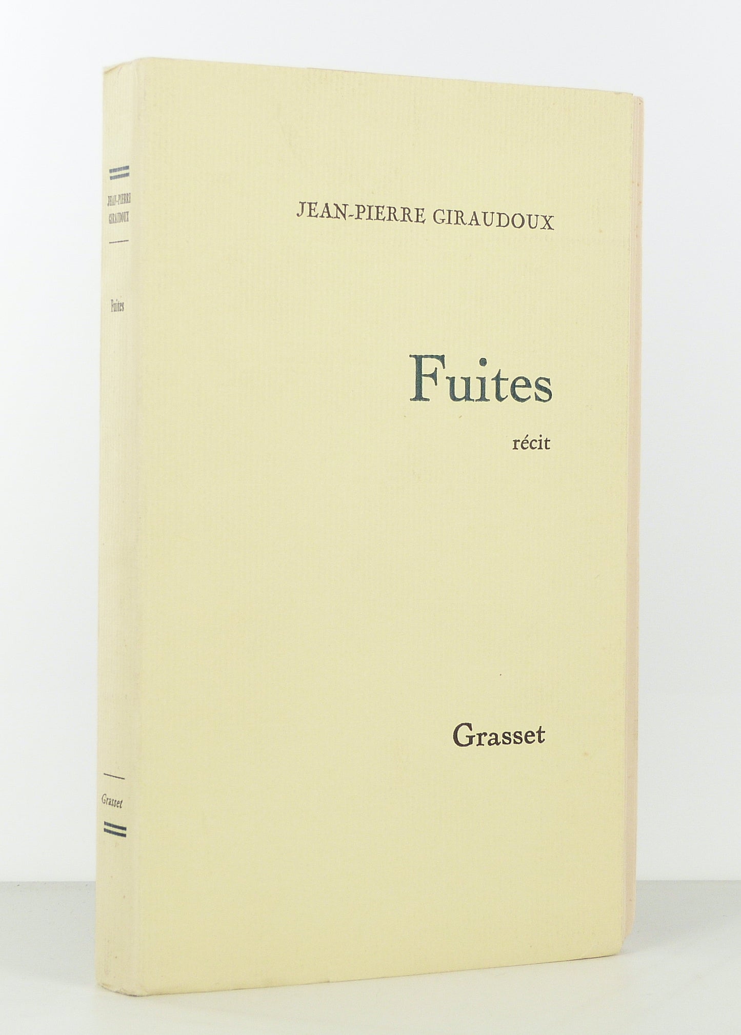 Fuites, récit.
