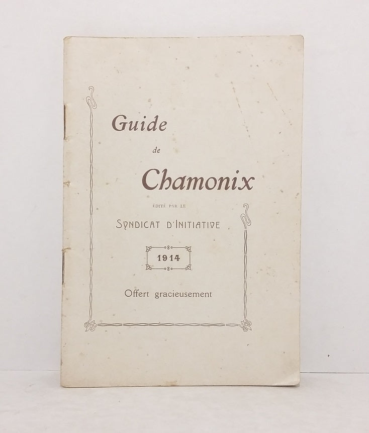 Guide de Chamonix - 1914