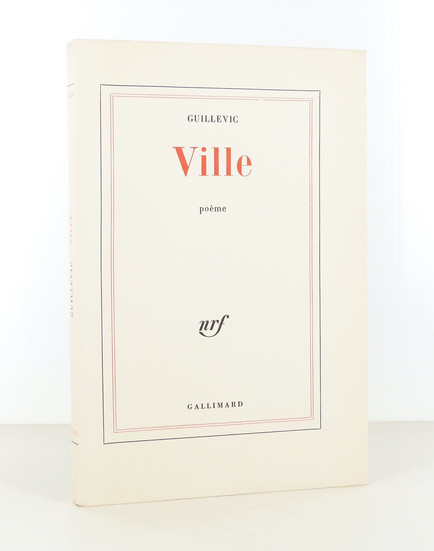 Ville. Poème.