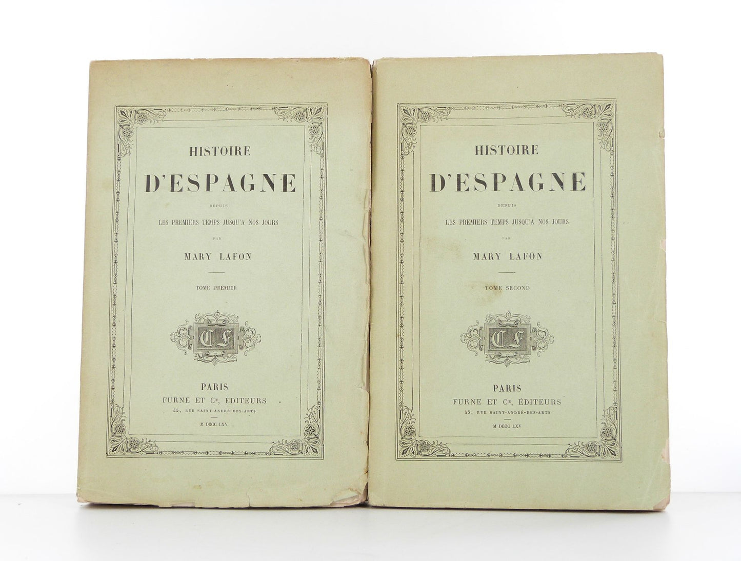 History of Spain - Volumes 1 & 2.