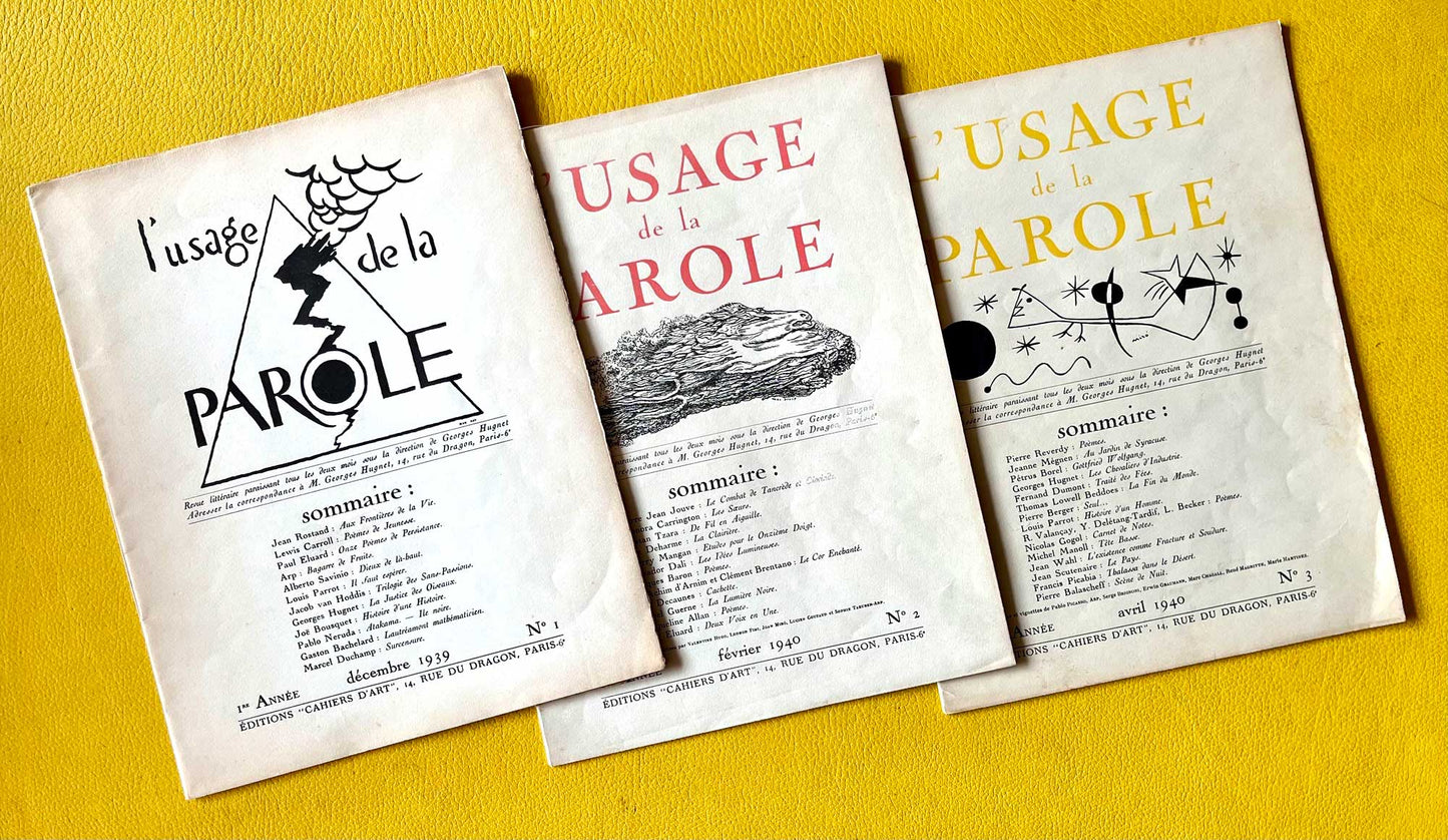 L'usage de la parole - revue