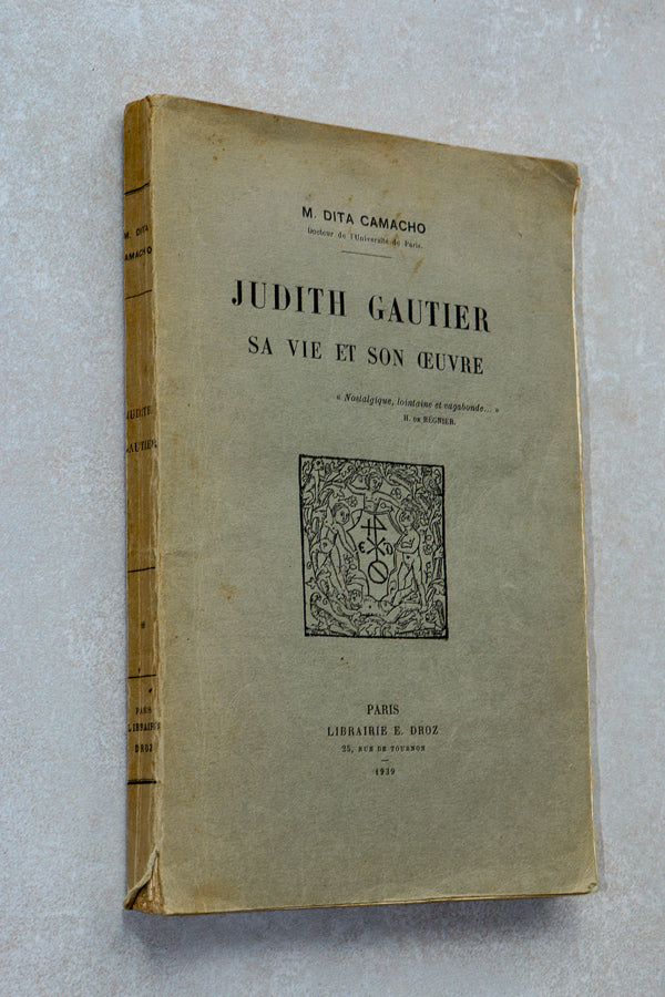 Judith Gauthier, sa vie et son oeuvre