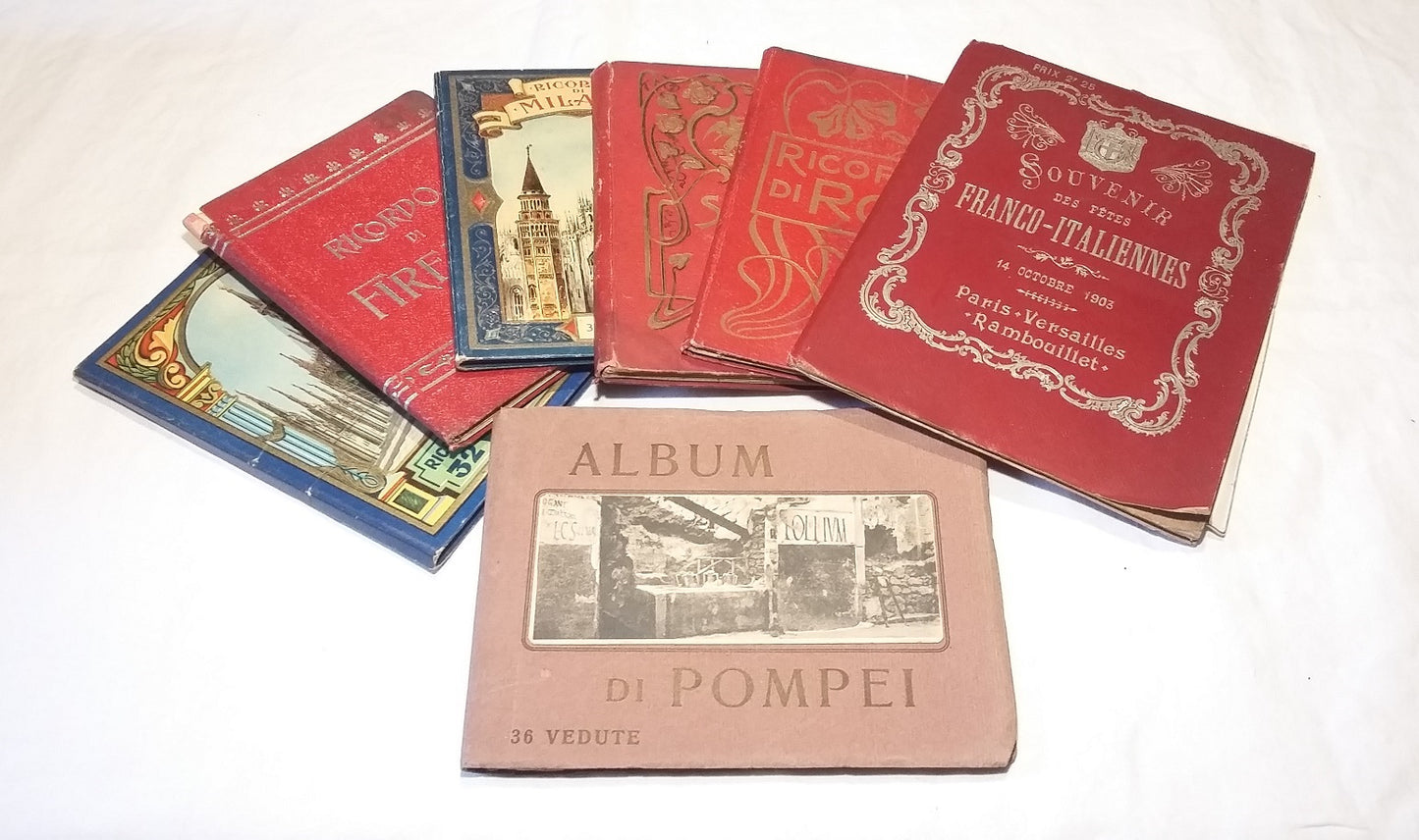 Italie - 7 livrets touristiques