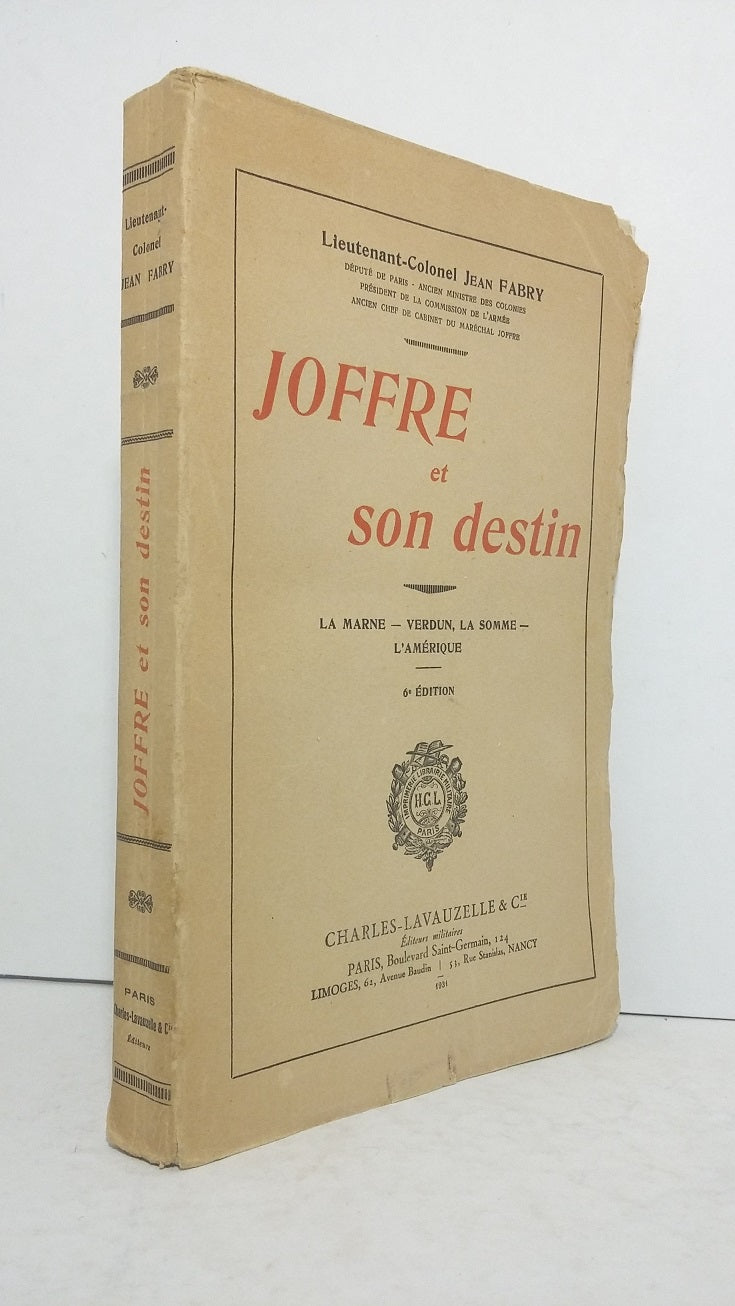 Joffre et son destin.