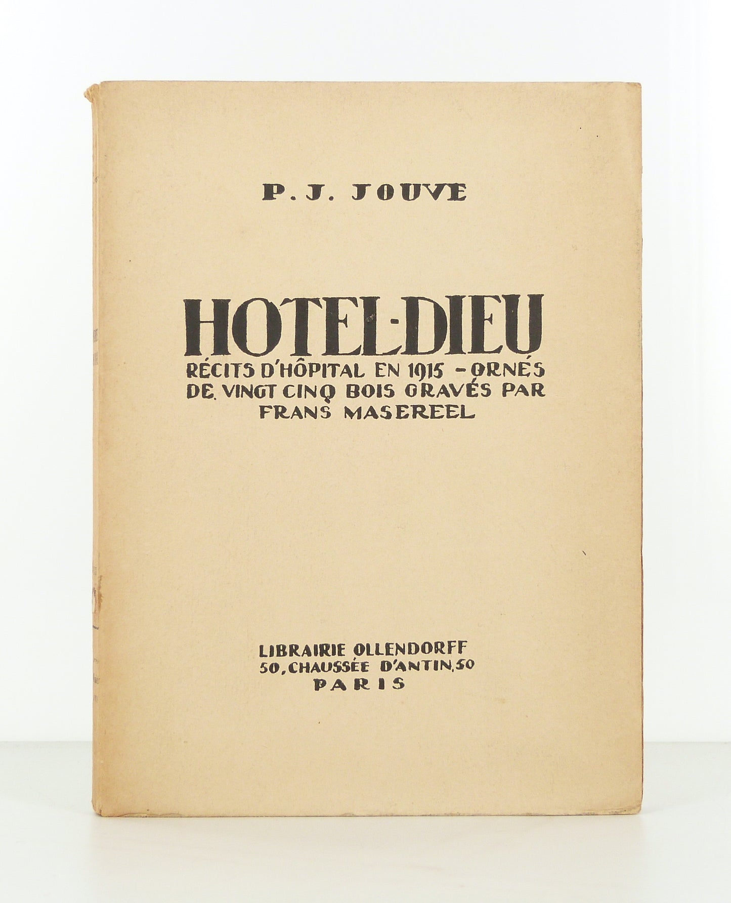 Hôtel-Dieu, hospital stories from 1915.