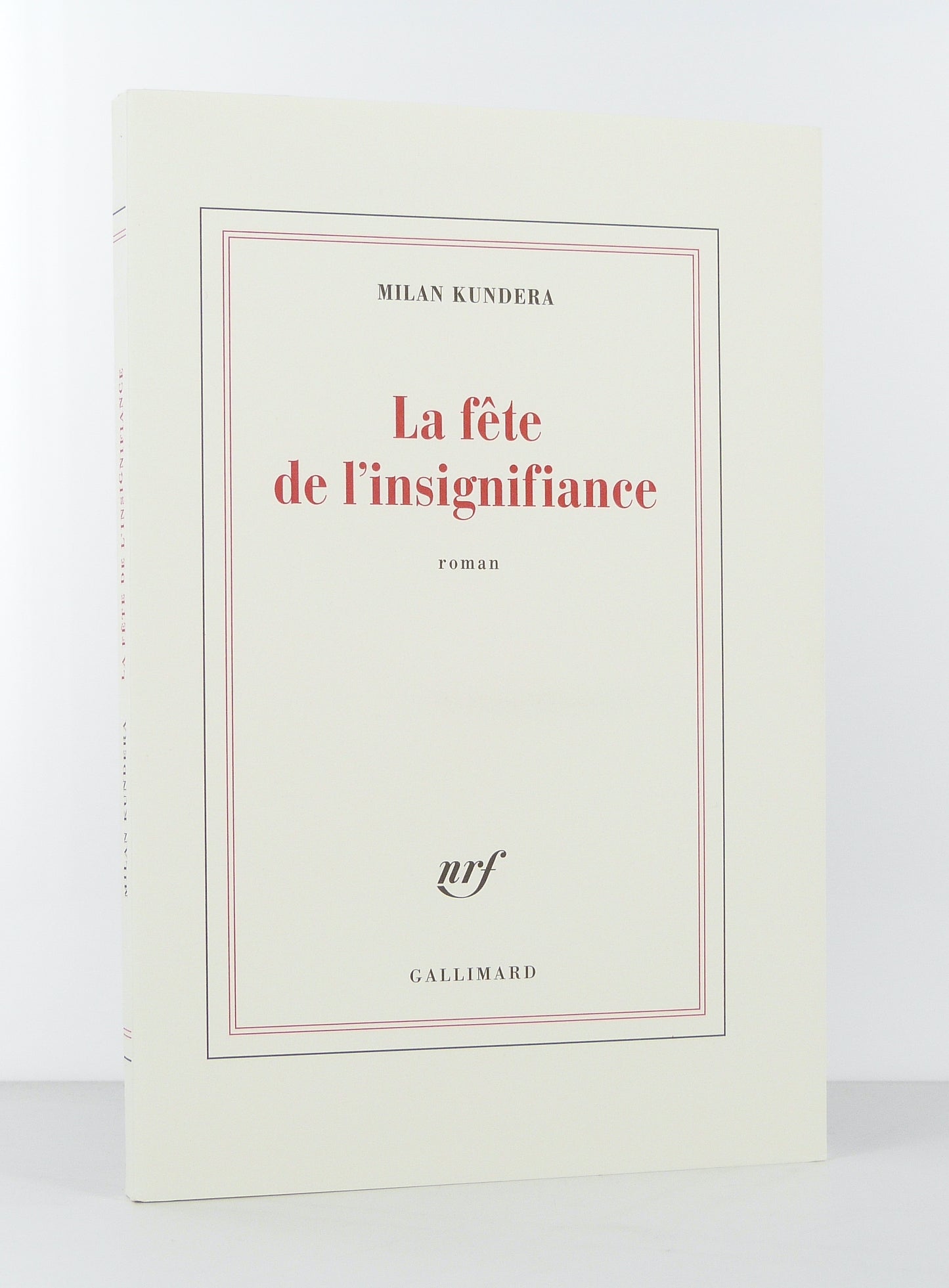La fête de l'insignifiance