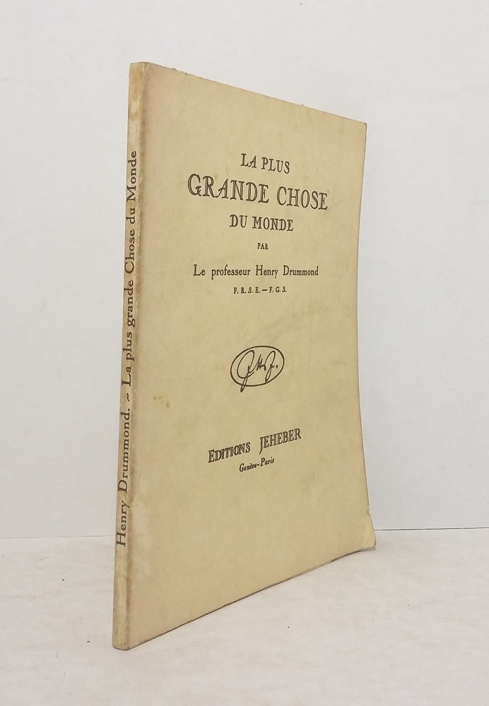 La plus grande chose du monde