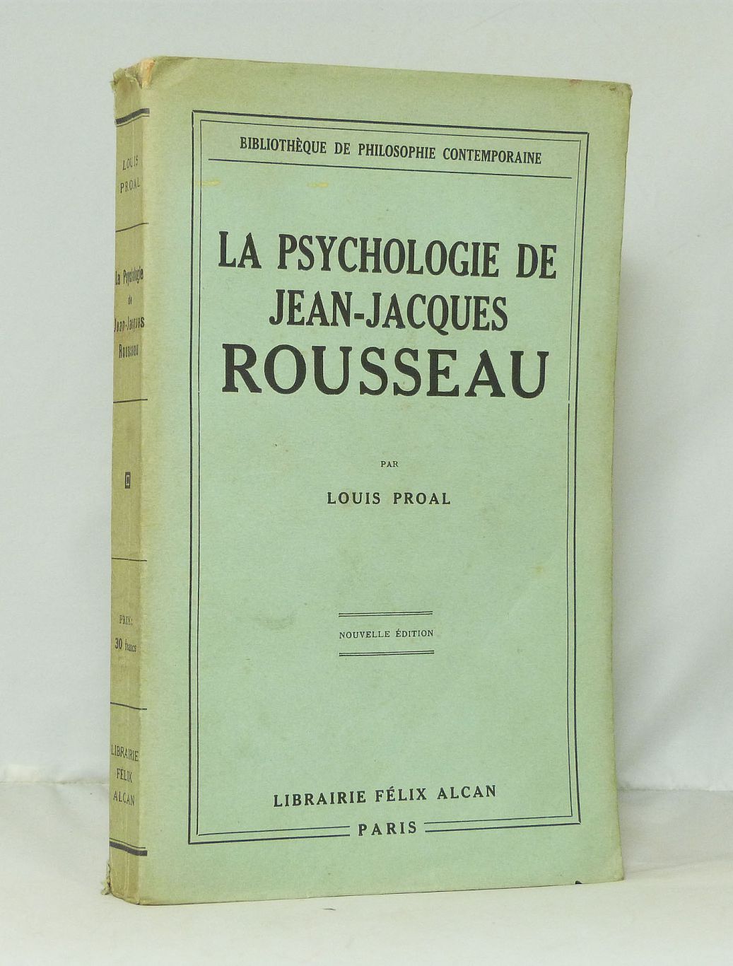 La psychologie de Jean-Jacques Rousseau