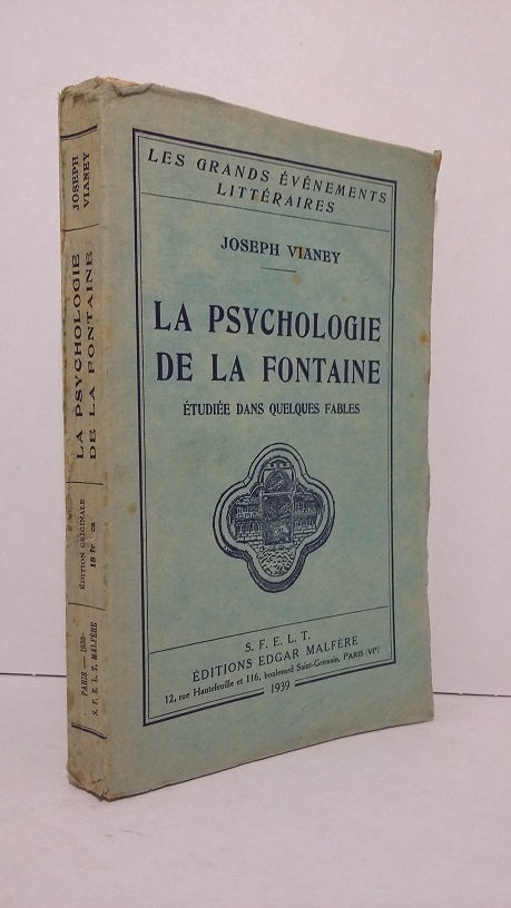 La Fontaine's psychology