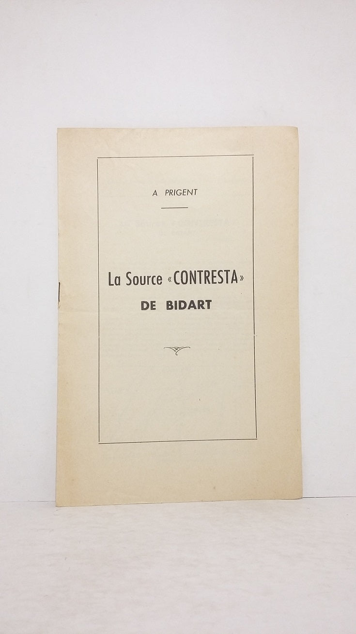 La Source "Contresta" de Bidart