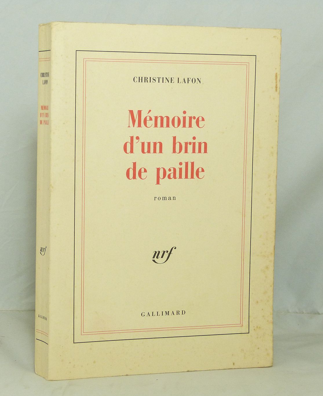 Mémoire d'un brin de paille