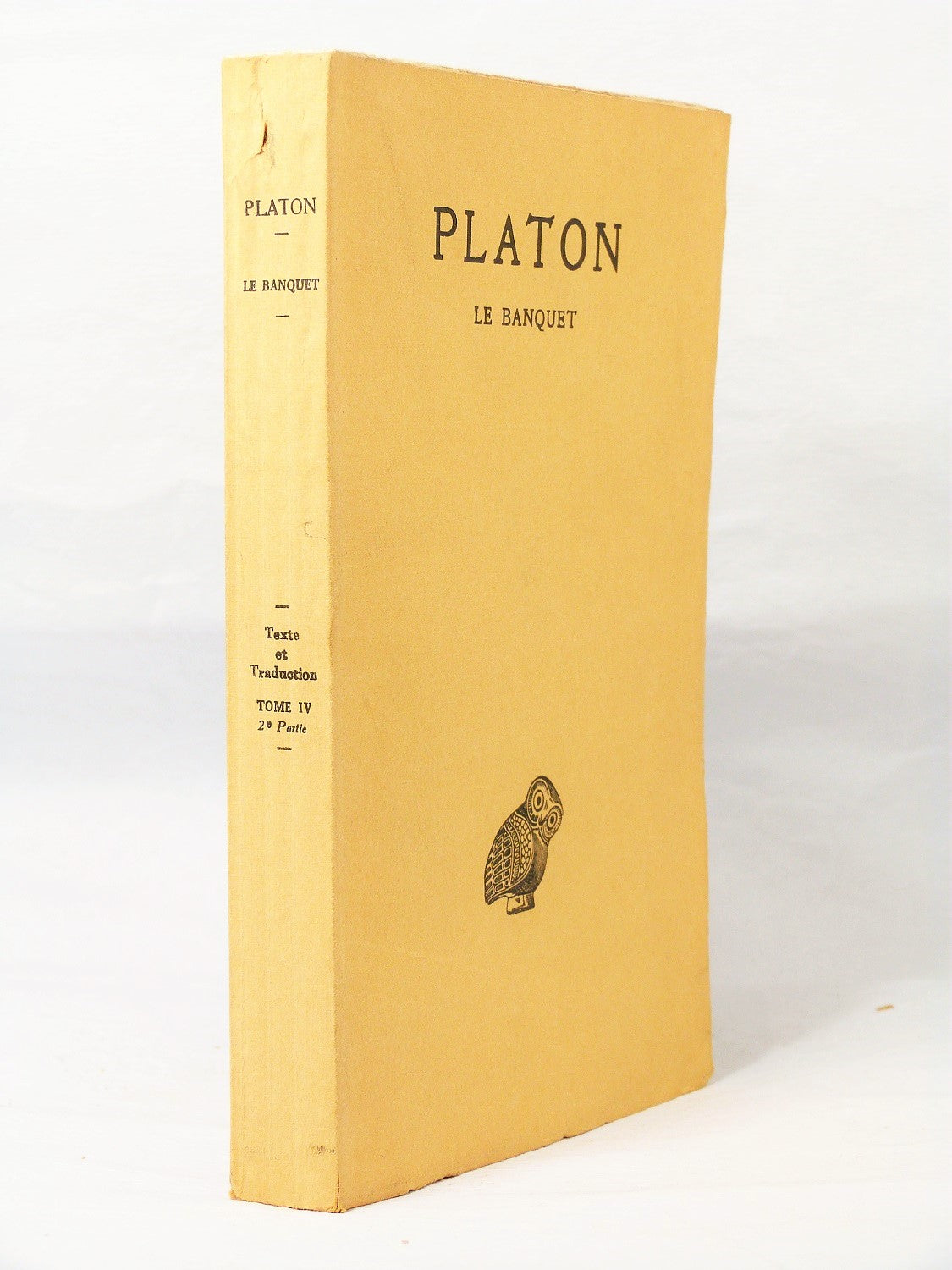 Oeuvres complètes. Tome IV. 2ème partie. Le banquet.