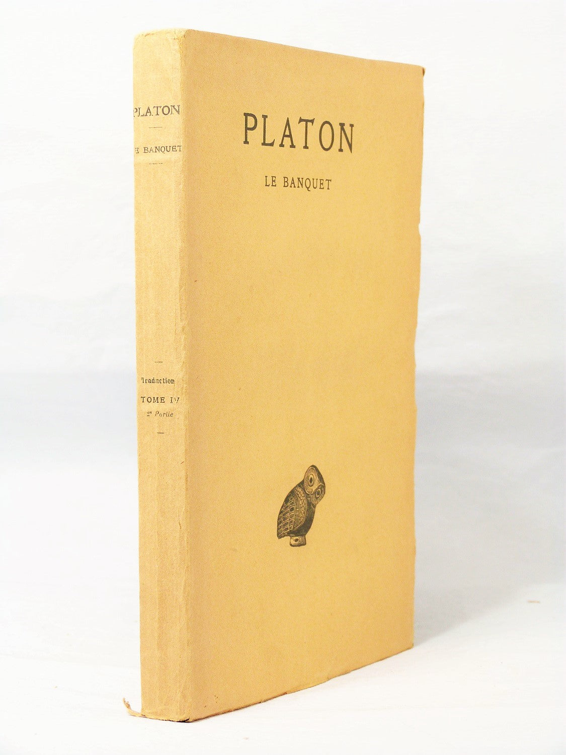 Oeuvres complètes. Tome IV. 2ème partie. Le banquet.