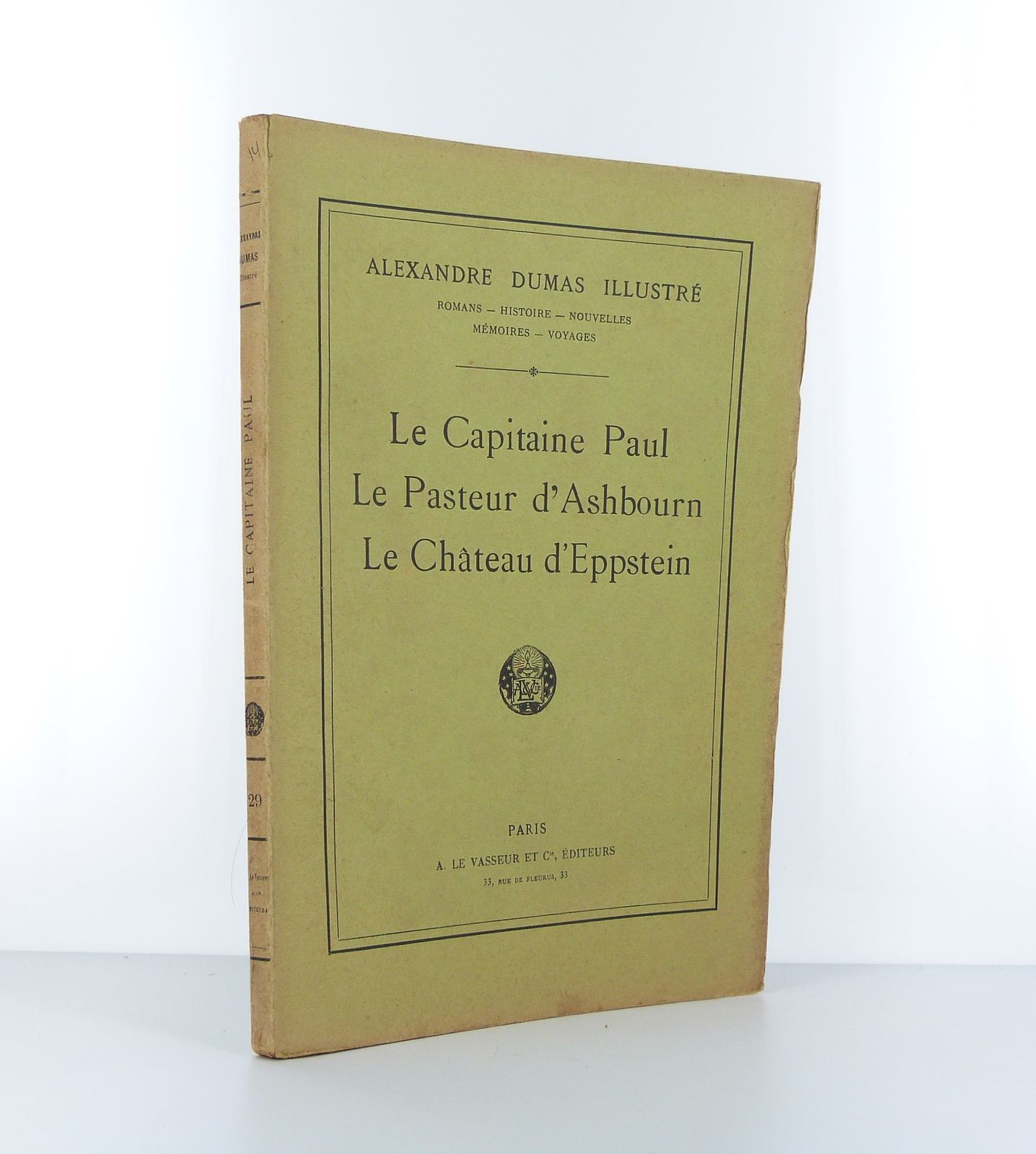 Le Capitaine Paul - Le Pasteur d'Ashbourn - Le Château d'Eppstein