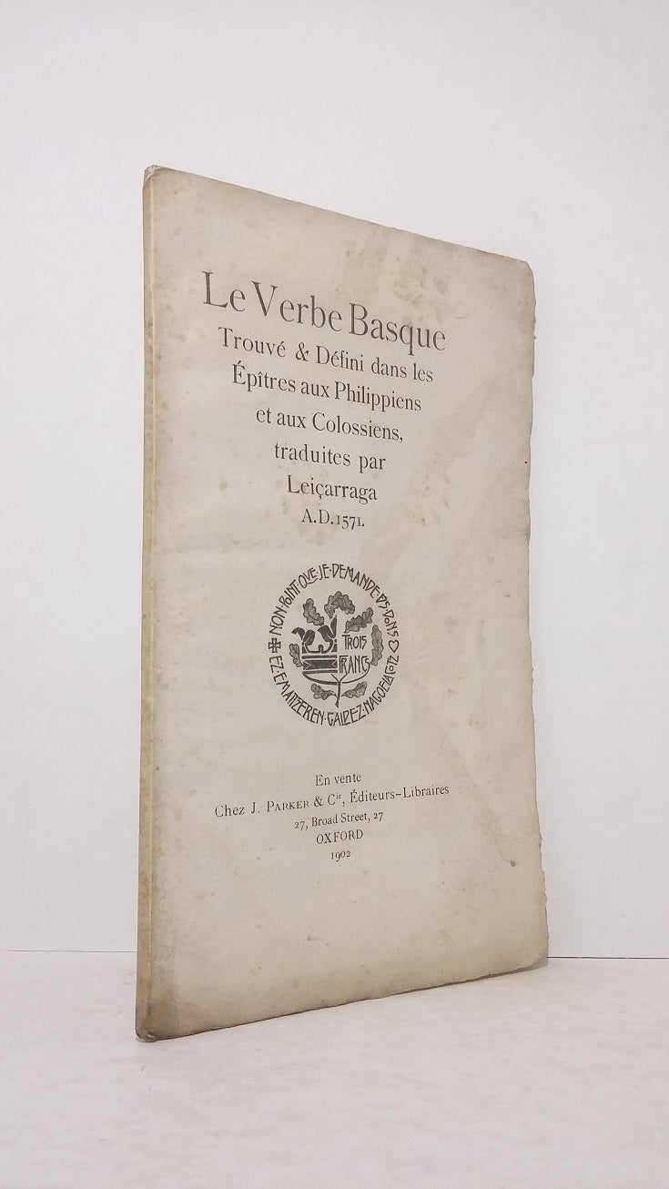 Le Verbe Basque.