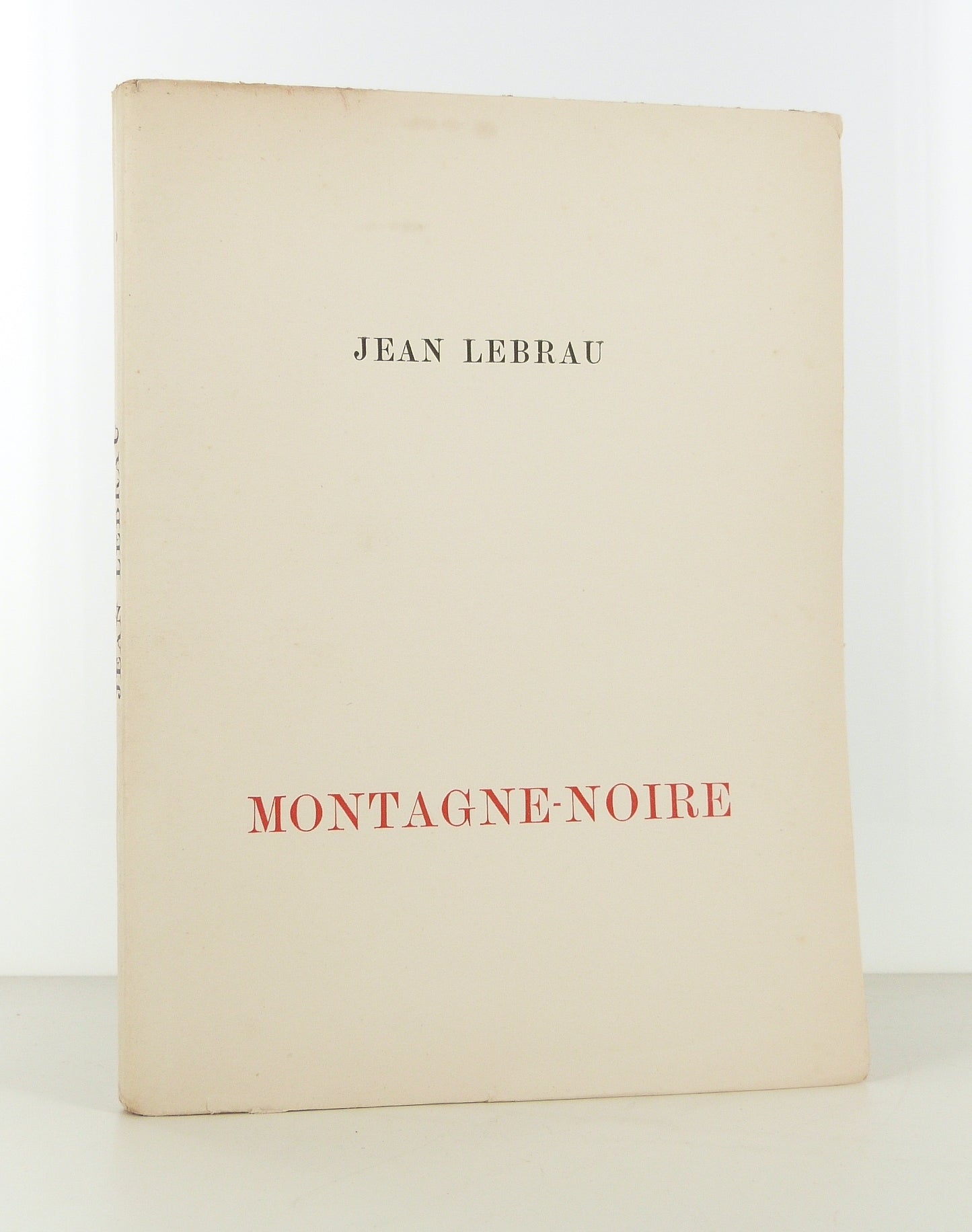 Montagne-Noire. Poème.