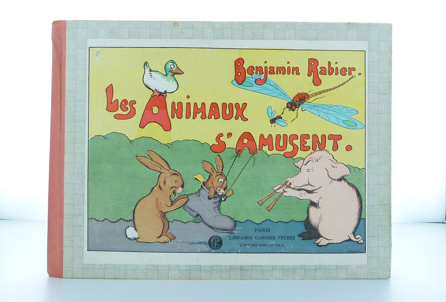 The animals are having fun