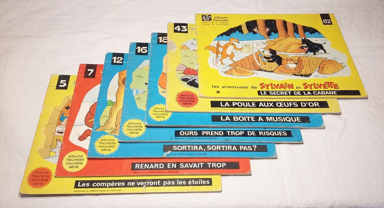 Les aventures de Sylvain et Sylvette.