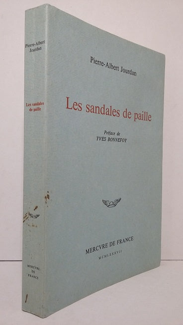Les sandales de paille