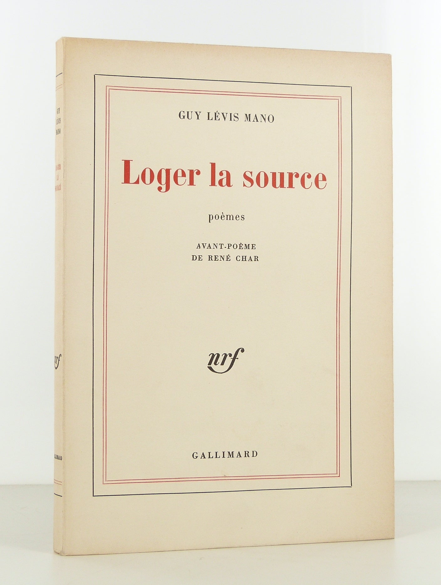 House the source. Poems.