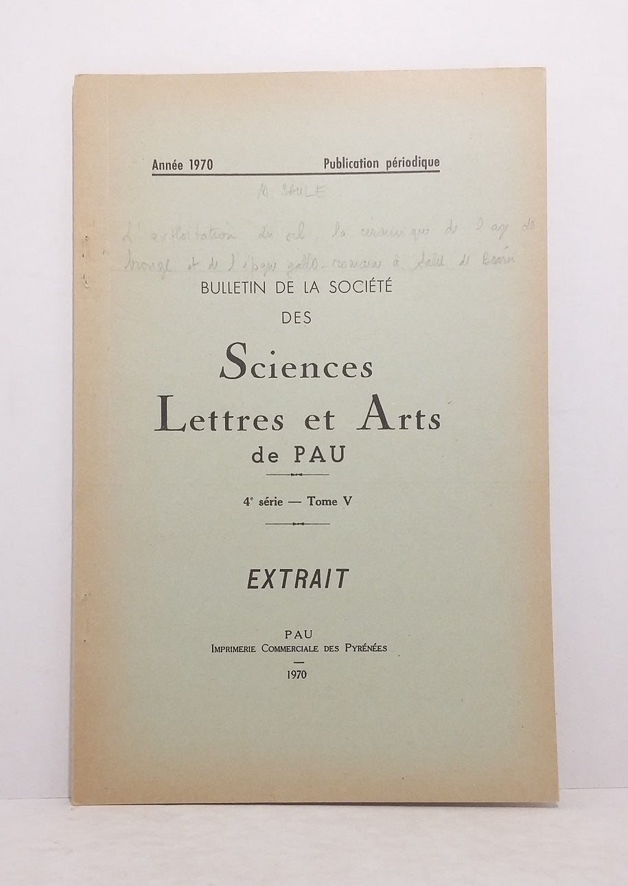 L'exploitation du sel, la céramique de l'âge de bronze et de l'époque gallo-romaine à Salies-de-Béarn.