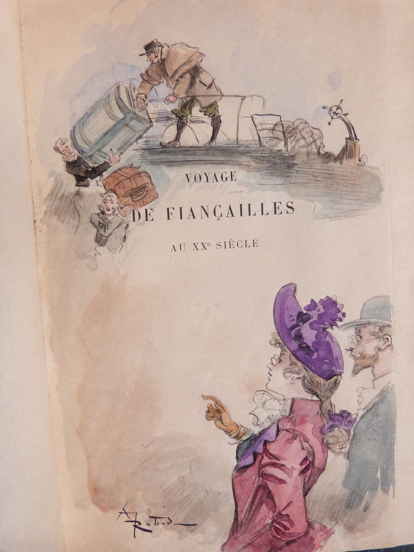 Voyage de Fiançailles au XXe siècle